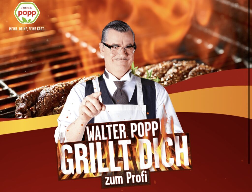 Walter Popp Feinkost Gewinnspiel, Weber Grill - Schnäppchengans 