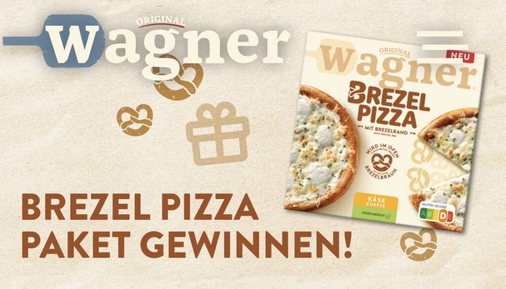 Wagner Brezel Pizza Gewinnspiel - Schnäppchengans 