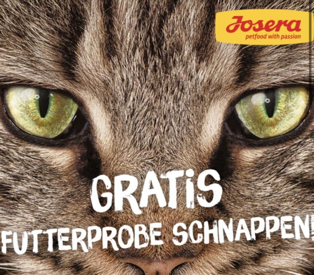 Josera gratis Katzen Futterprobe - Schnäppchengans 