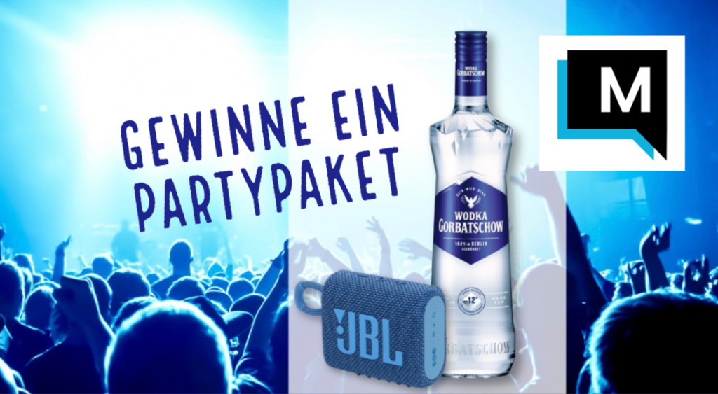 Wodka Gorbatschow Partypaket Gewinnspiel - Schnäppchengans 