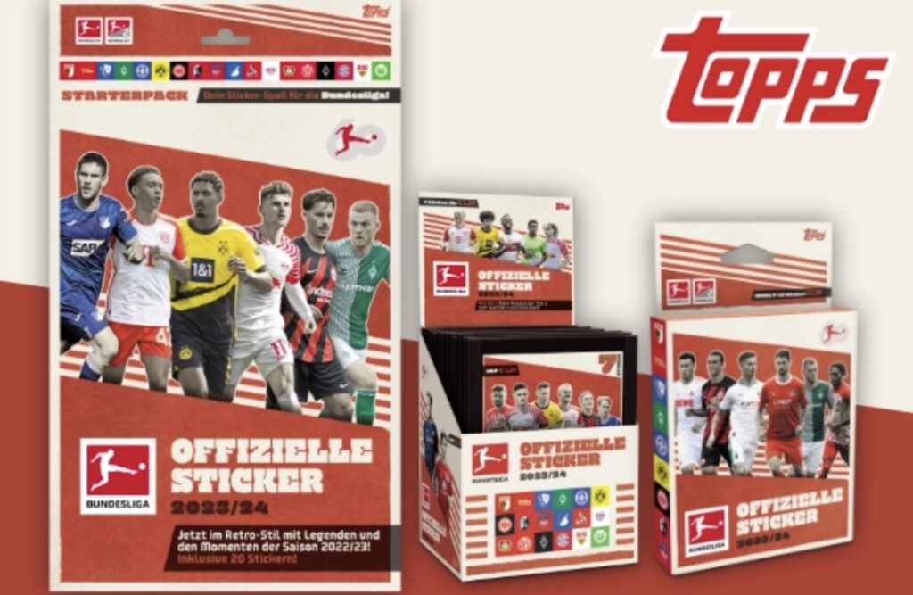 Topps Bundesliga Sticker Gewinnspiel - Schnäppchengans 