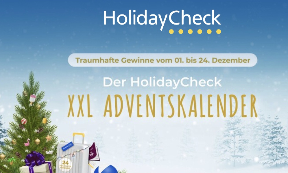 Holiday Check online Adventskalender 2023