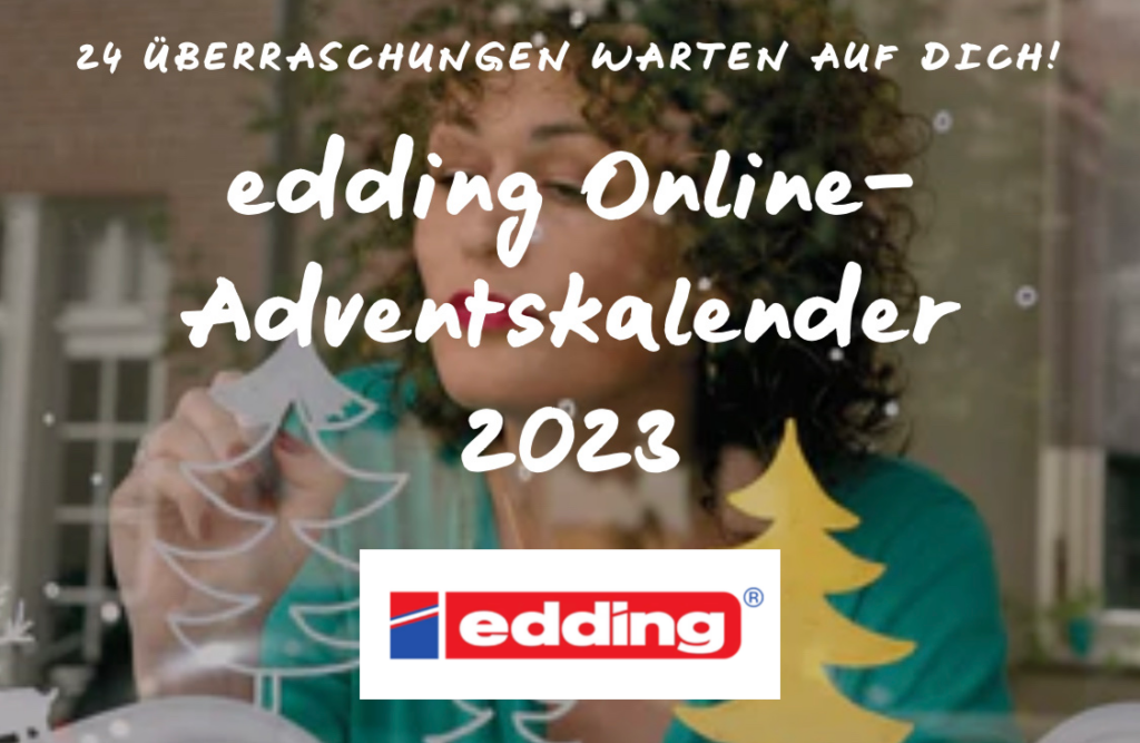 Edding online Adventskalender 2023 - Schnäppchengans 