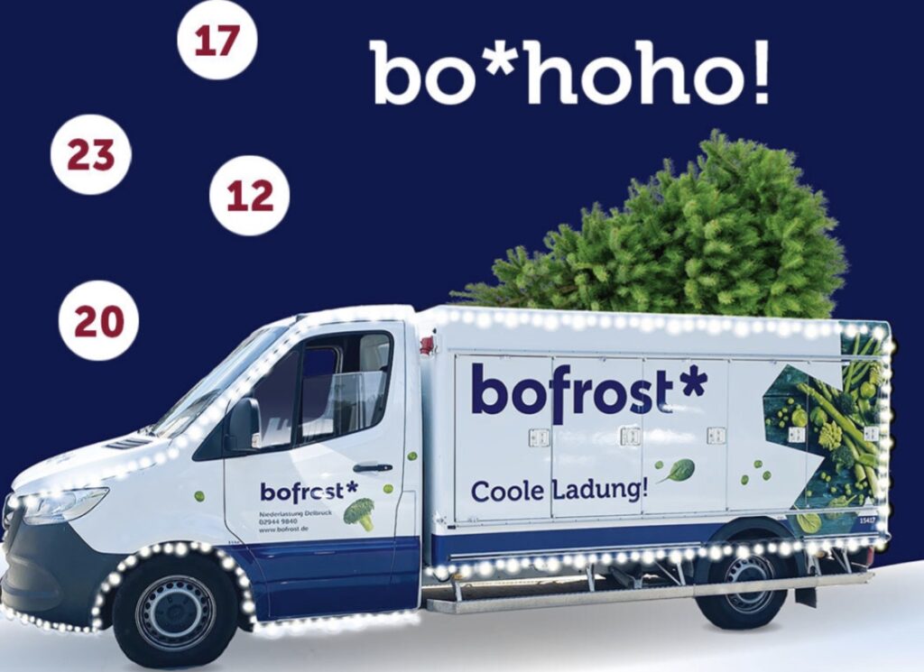 Bofrost online Adventskalender 2023