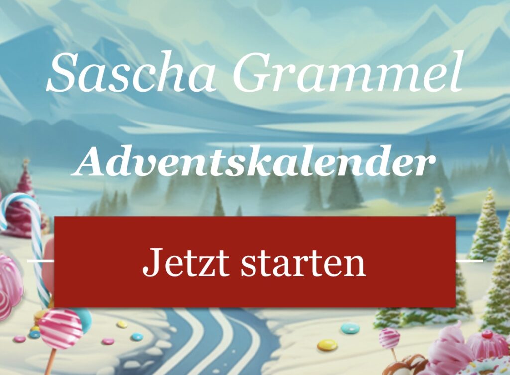 Sascha Grammel online Adventskalender 2023
